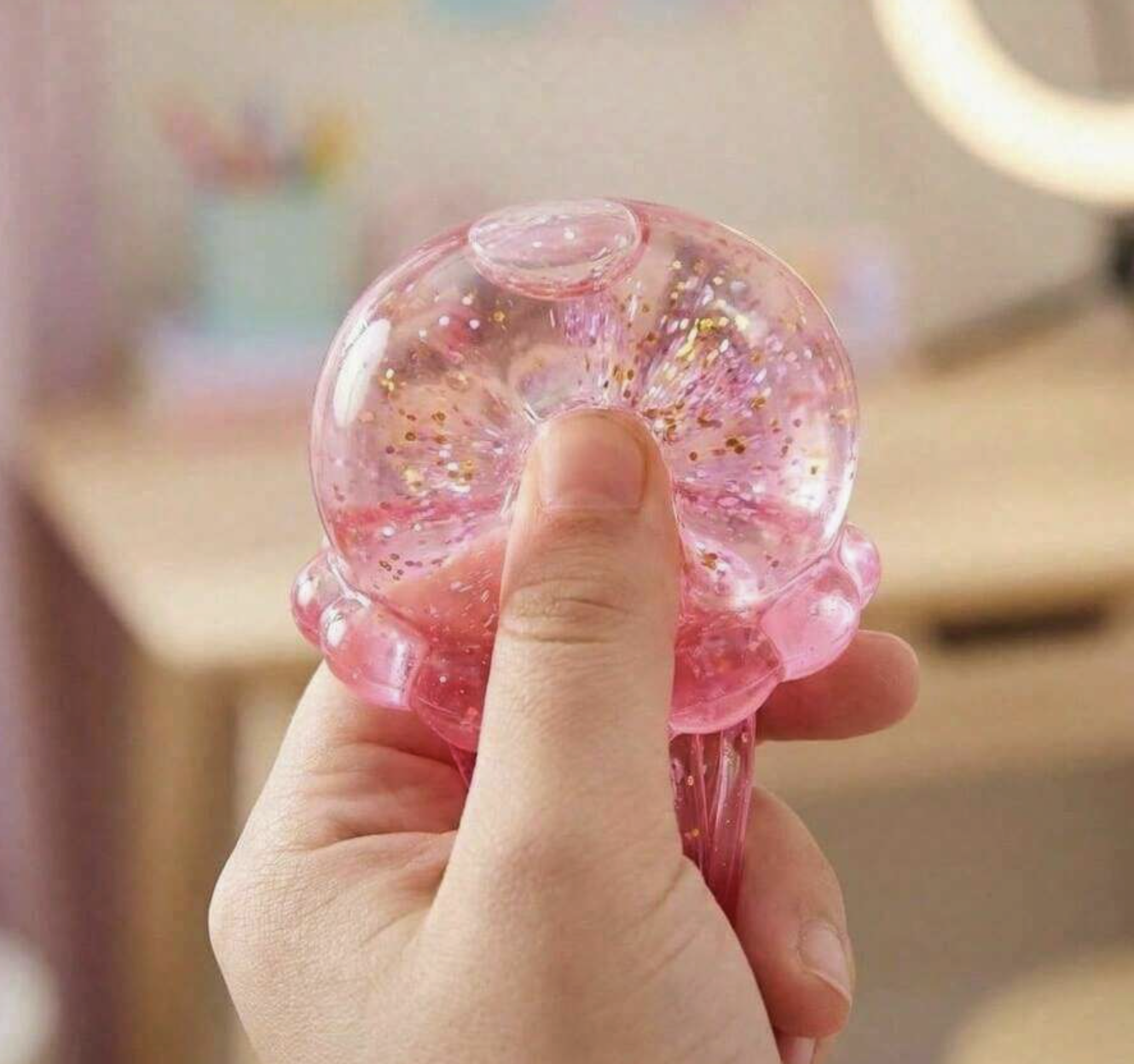 Glitter squishy
